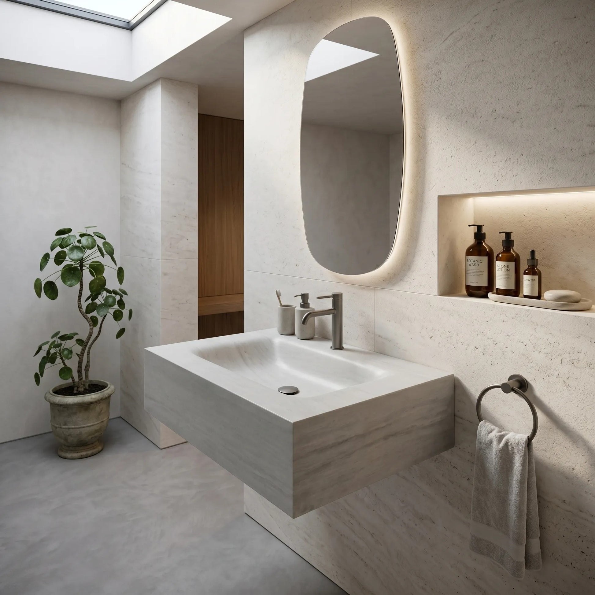 Lavoar Suspendat REA Apollo Muralto Roma 70 3