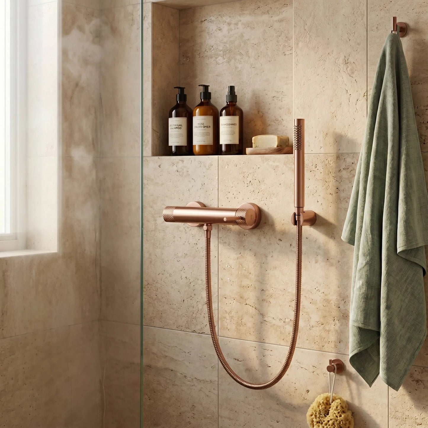 Baterie Pentru Cadă REA Venti Brush Copper 3