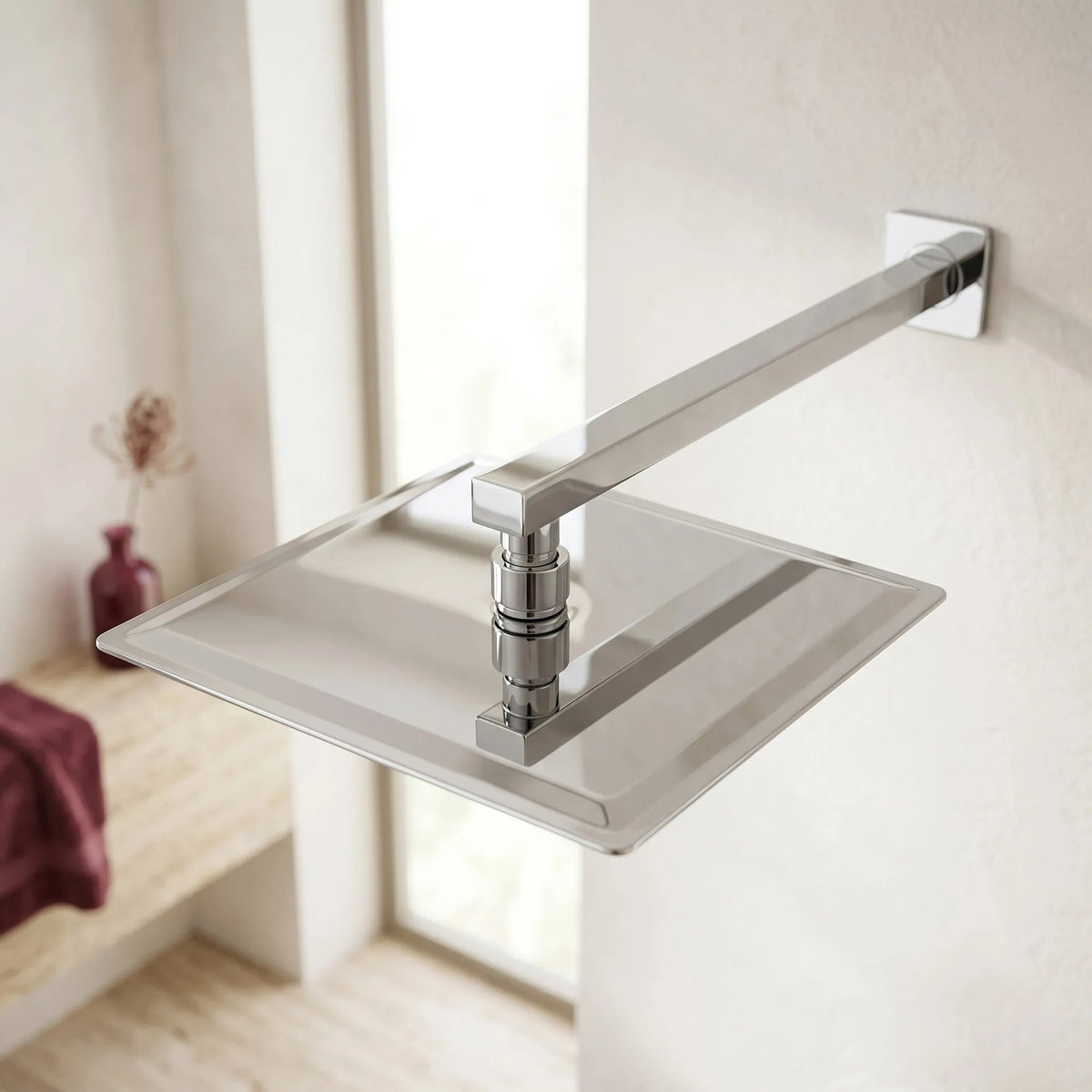 Pălărie De Duș Pătrată REA JS-P015 30cm Chrome 3