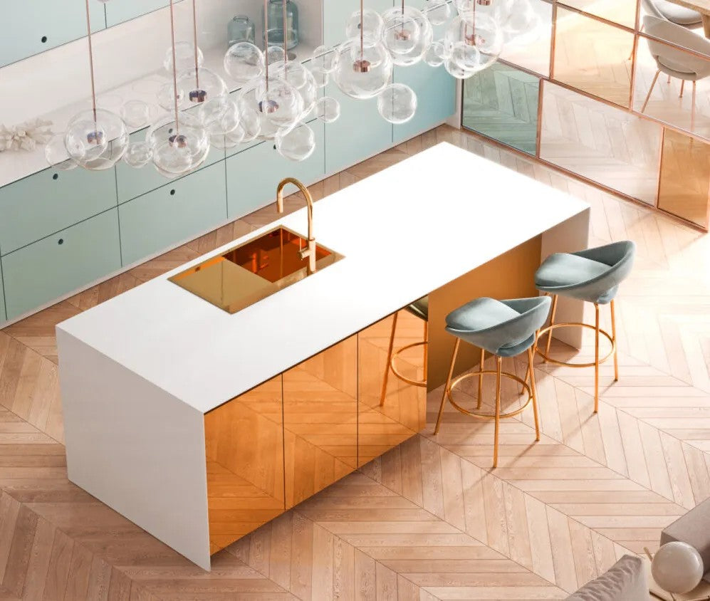 Chiuvetă Inox RUSSEL 111 Copper 3