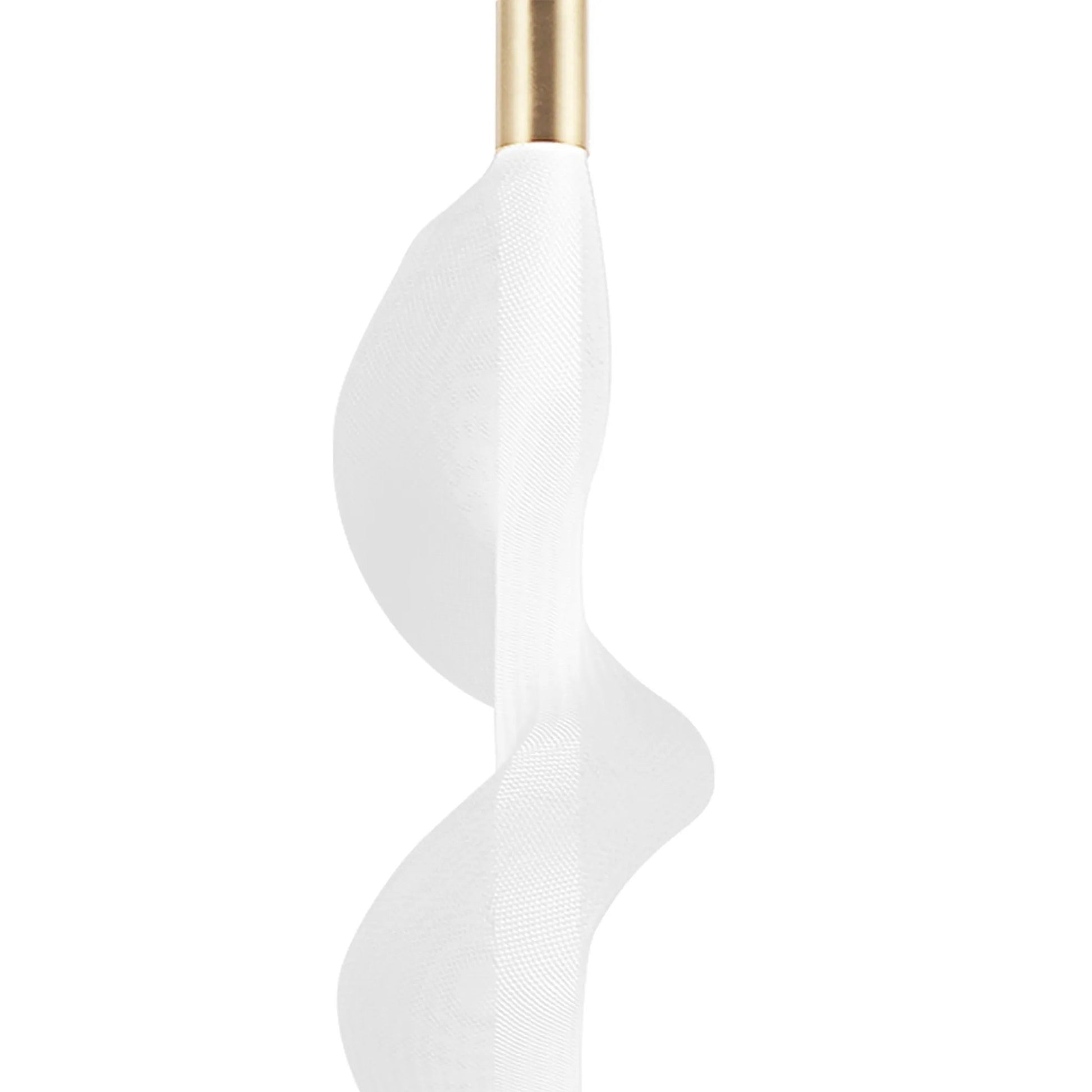 Lampa LED G008-1CP WHITE/GOLD  3
