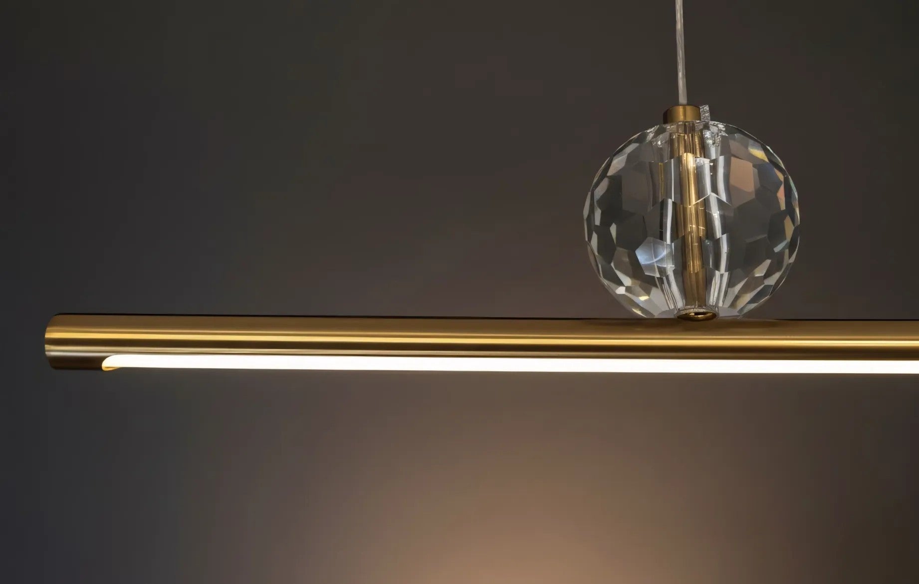 lampă suspendată LED APP1778-CP Brush Gold  3