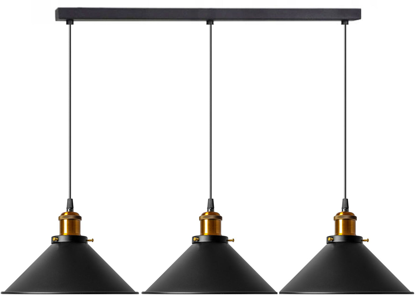 LUSTRA SUSPENDABILA PORTO BLACK 3CP  1