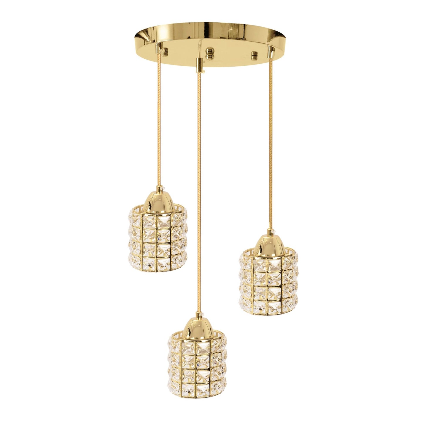 Plafoniera Cristal Gold APP726-3CRP  9