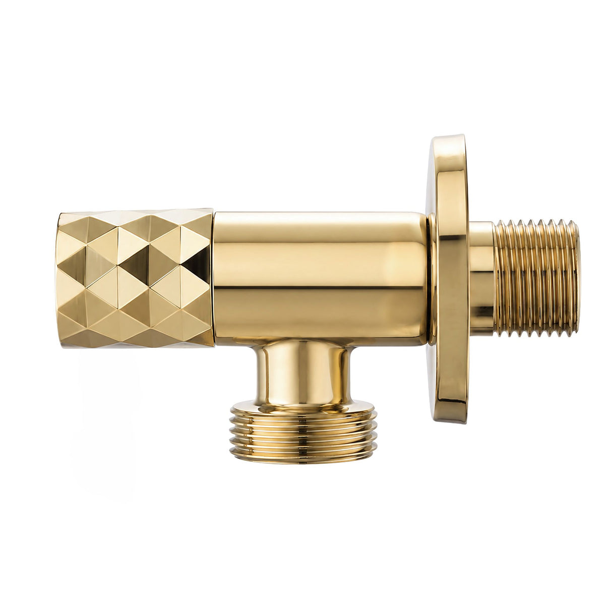 Robinet Colțar Diamond 03 1/2" X 3/4"Gold 3