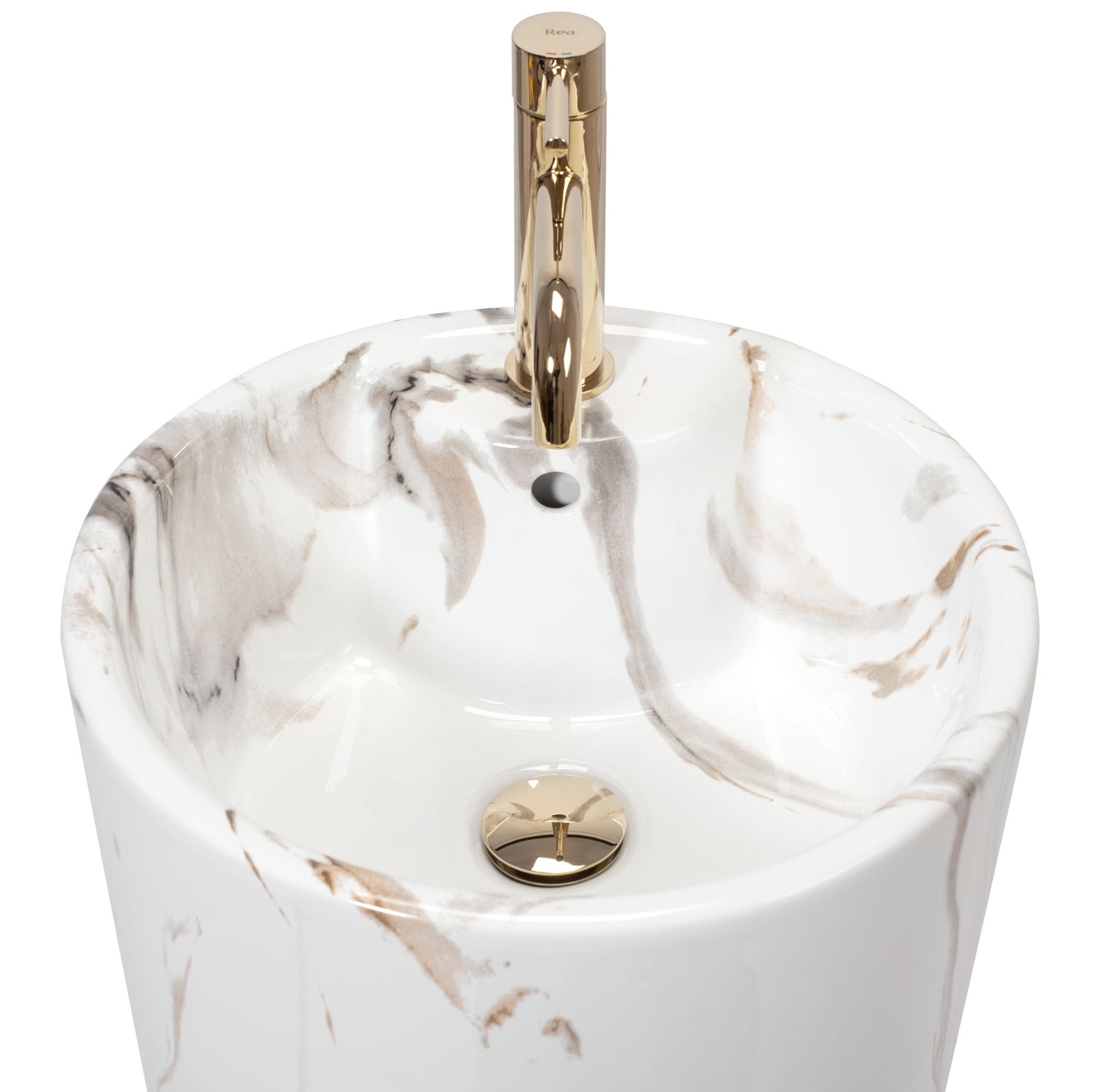 Lavoar freestanding de sine stătător Blanka Marble Marmura  3