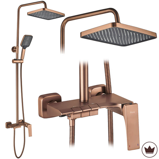 Set Dus PREMIUM REA JOE Brush Copper 1