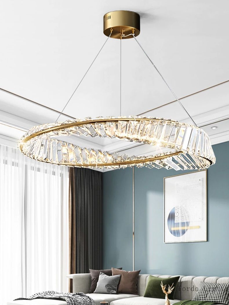 Lustra Tavan LED Cristal APP1202-CP 2