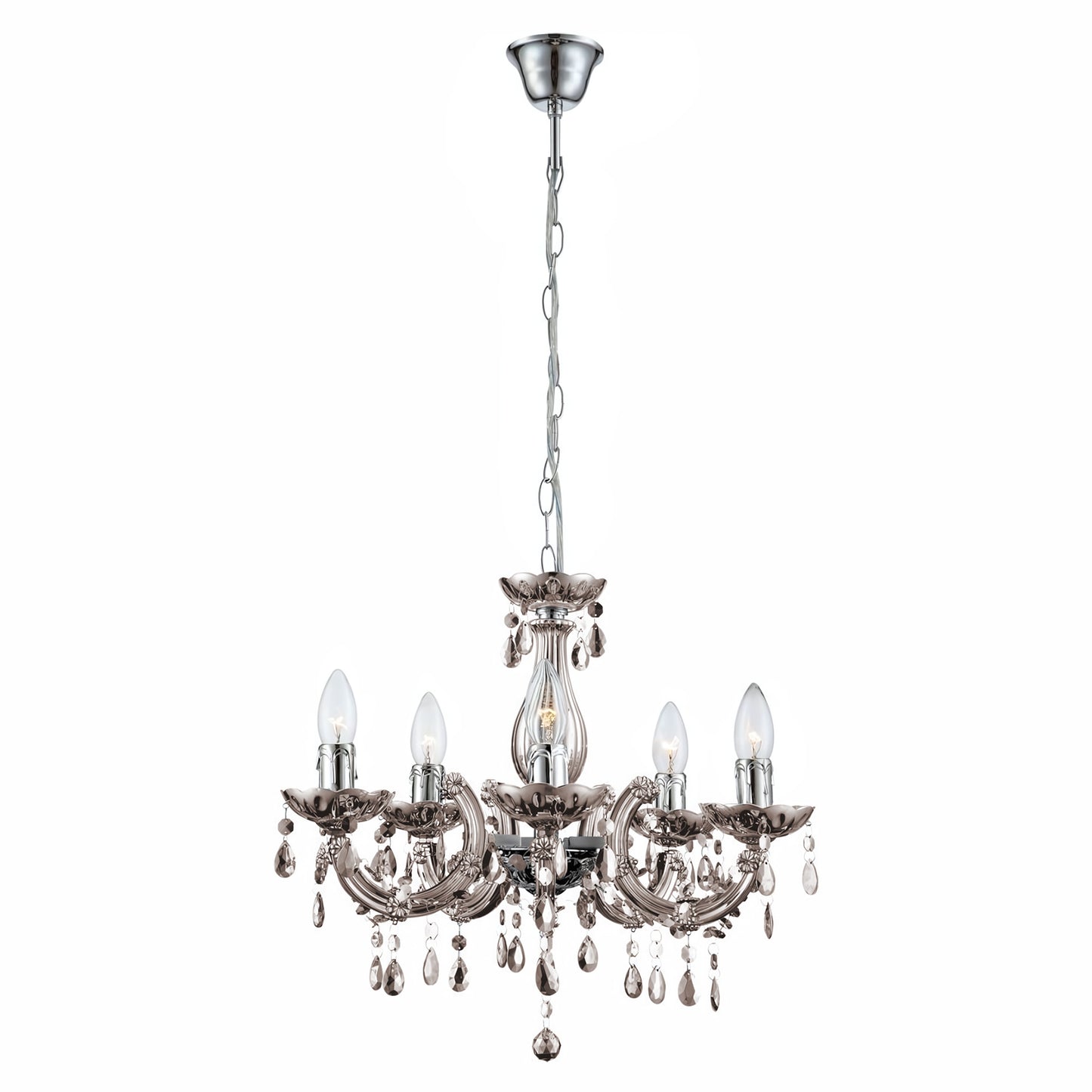 Lampă Suspendată Ebt003-5cp Grey  1