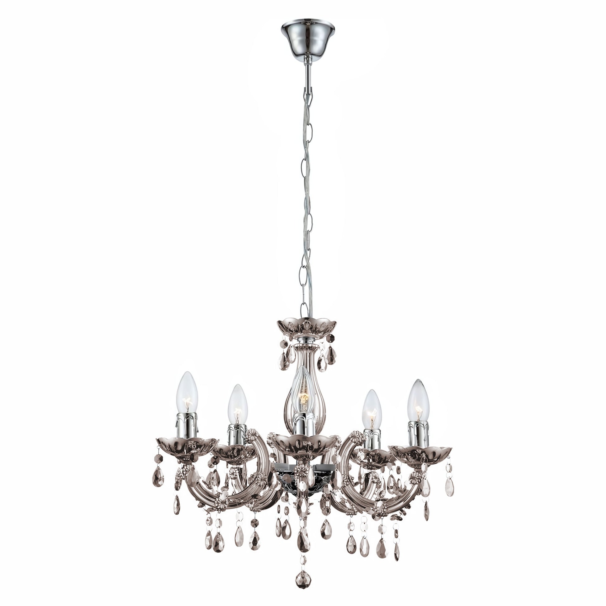 Lampă Suspendată Ebt003-5cp Grey  1