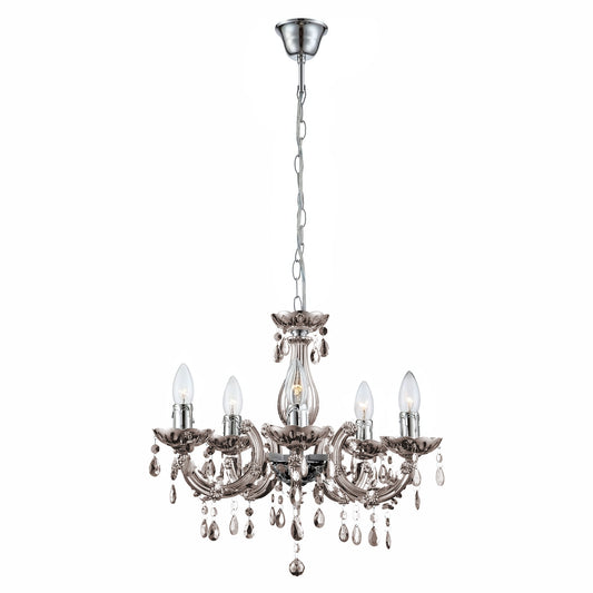 Lampă Suspendată Ebt003-5cp Grey  1