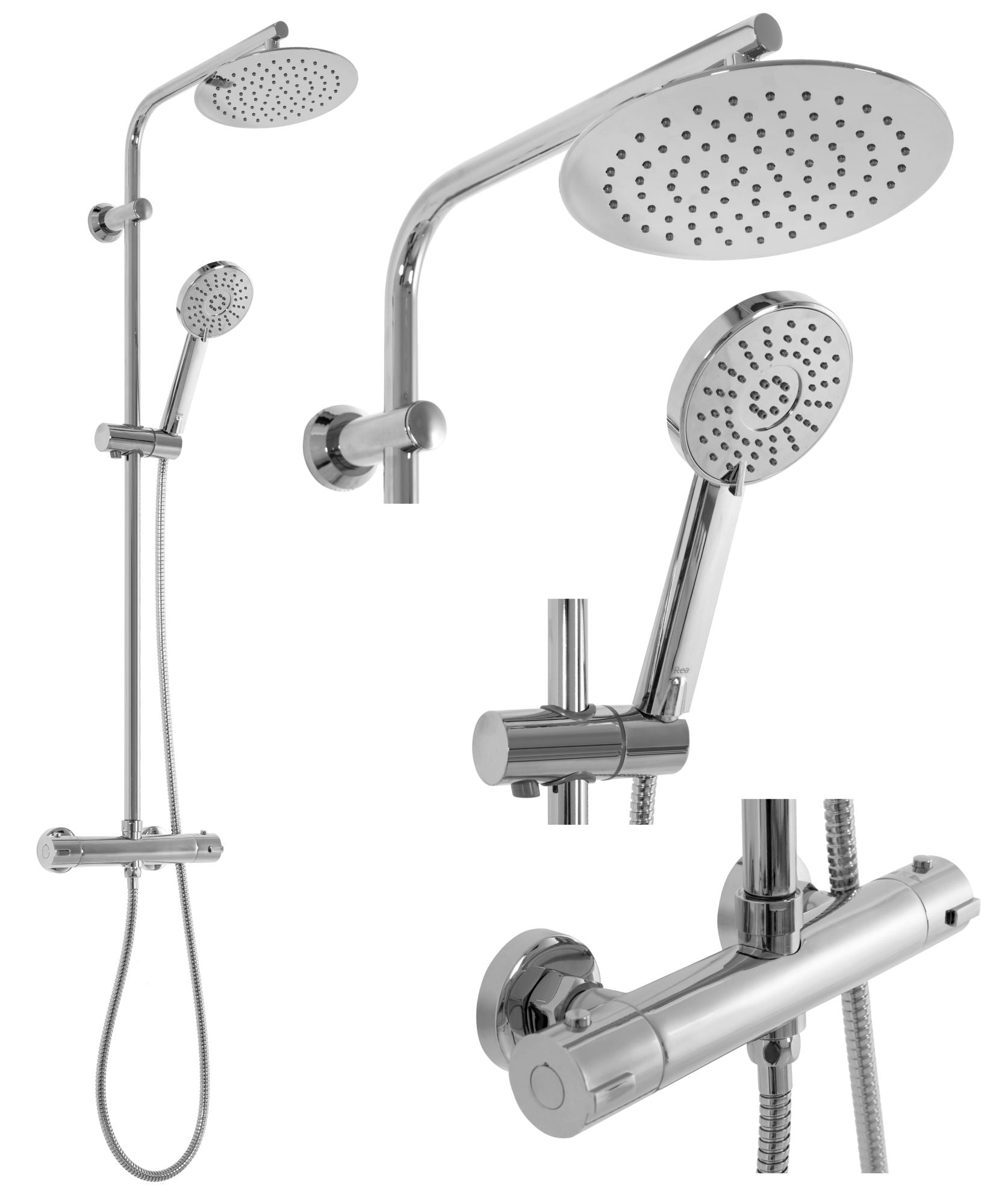 Coloana de dus REA BLISS Crom  1