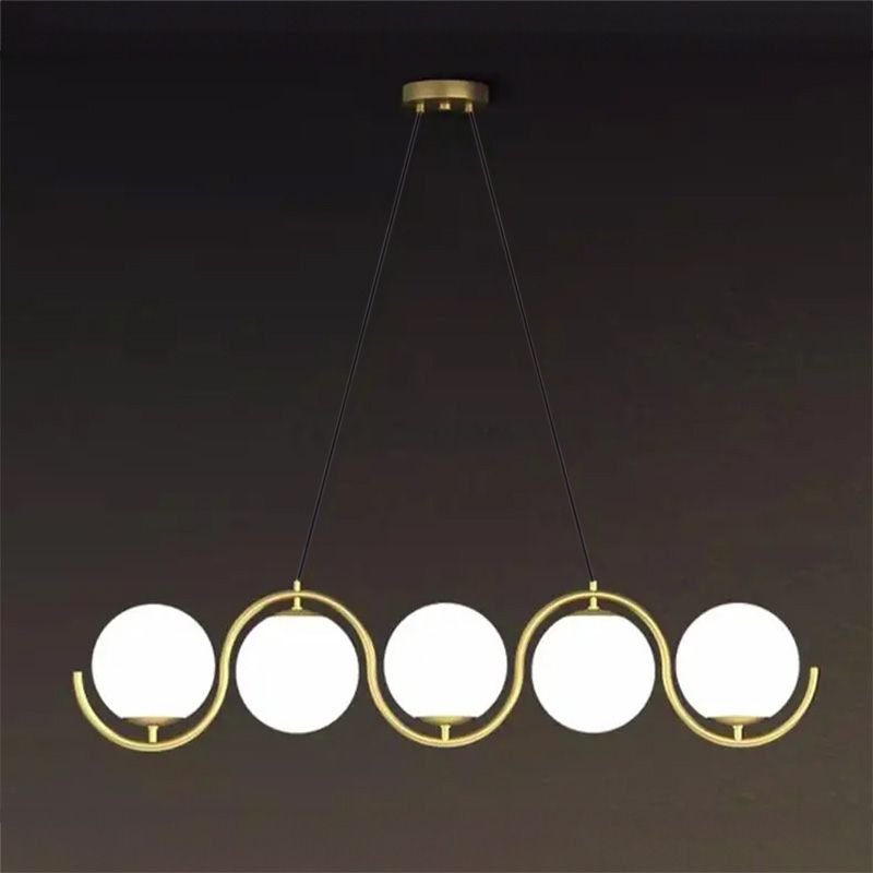 Lampă de tavan APP1440-5CP GOLD  4