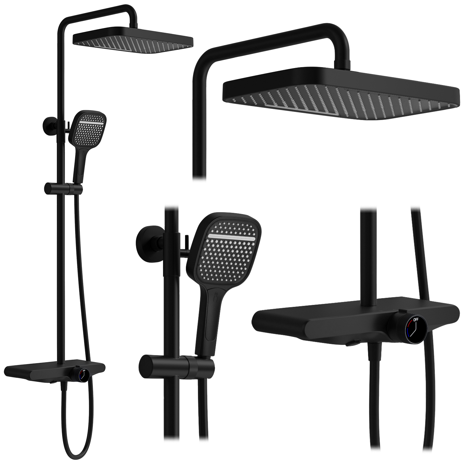Set Dus Rea Bari Black  1