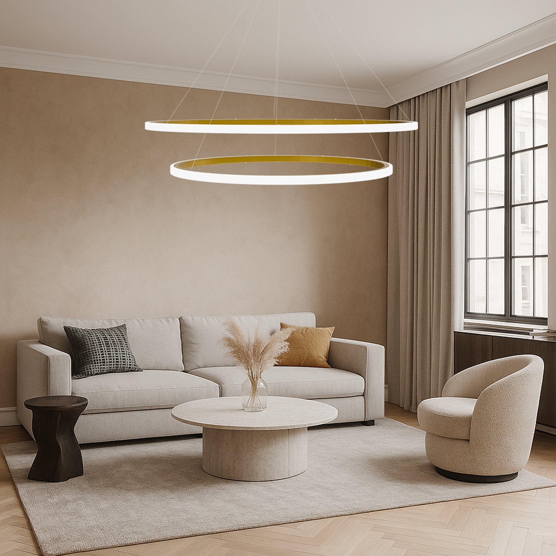Lampa Led Lhj008-cp2 Brush Gold  2