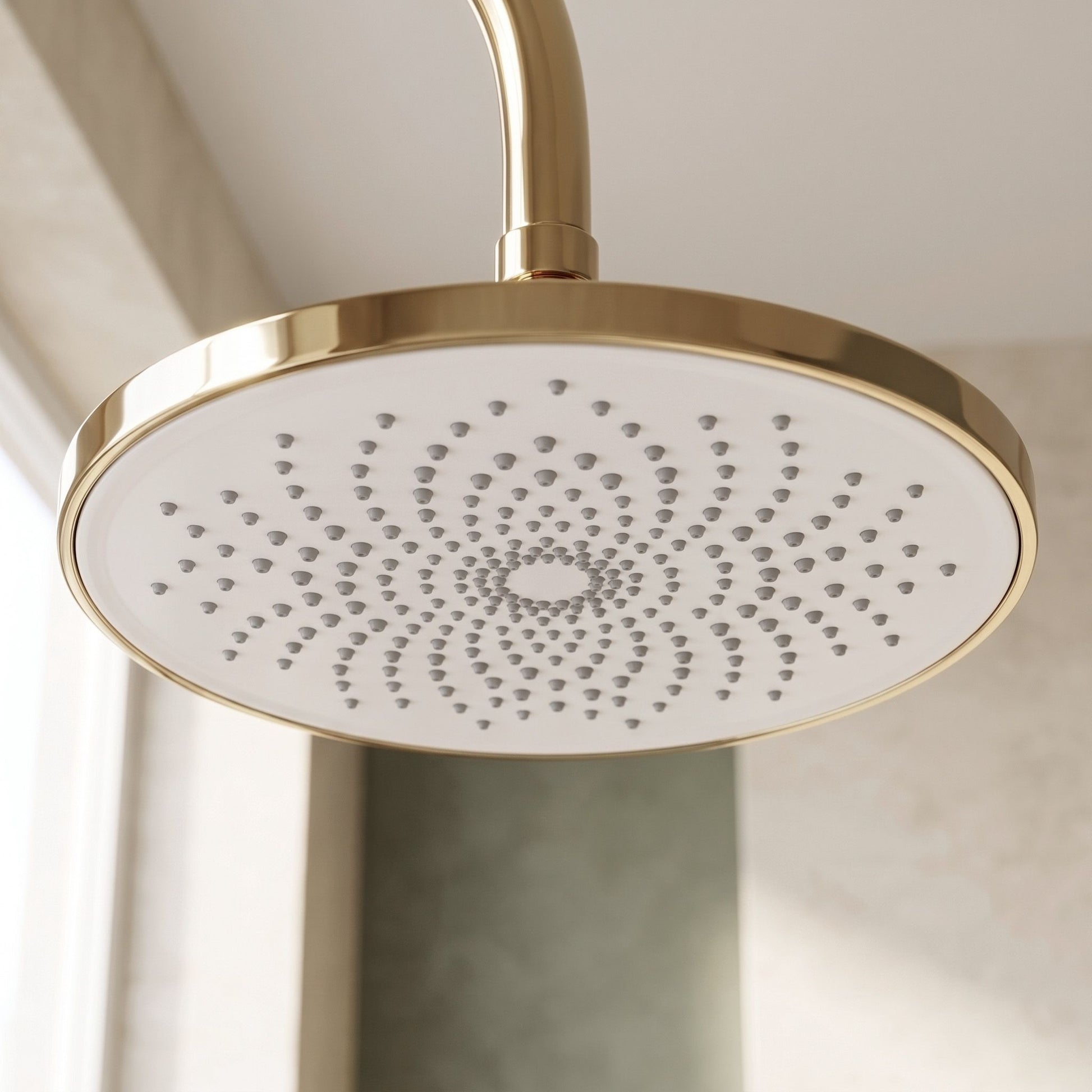 Cap De Duș Rotund REA JS-021 Gold 2