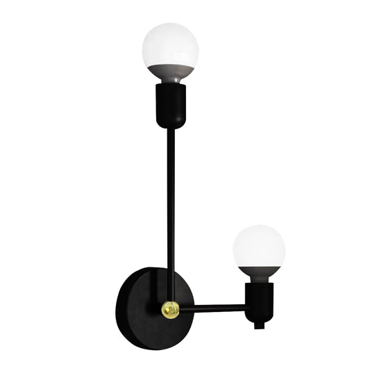 Lampa De Perete APP1707-2W Black  1