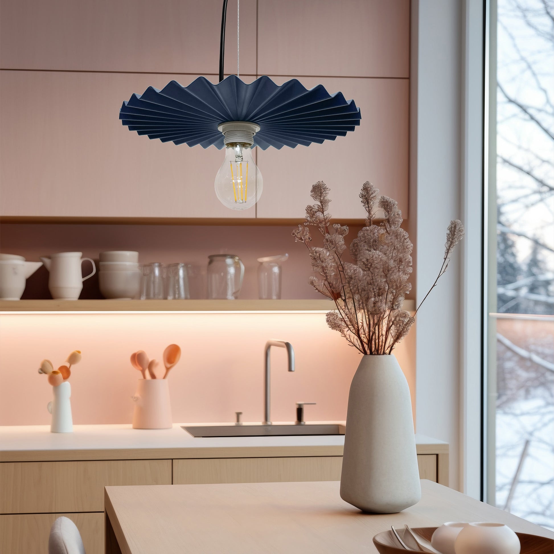 Lampă De Tavan APP1456-1CP Blue  4