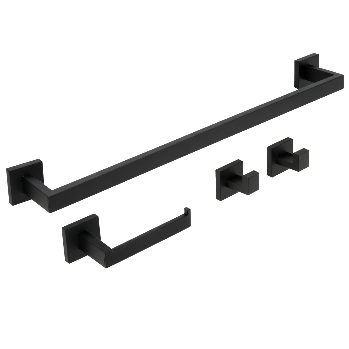 Set Accesorii Pentru Baie Rio Black 4 Piese  6