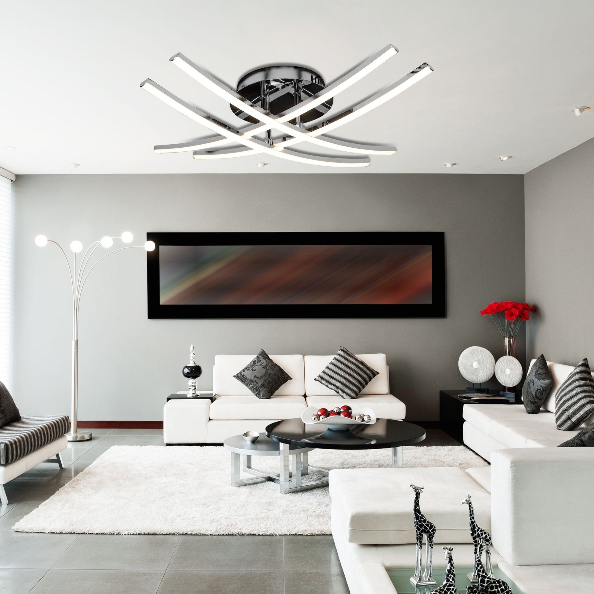 Lampa DE TAVAN Plafoniera LED moderna APP398-C  3