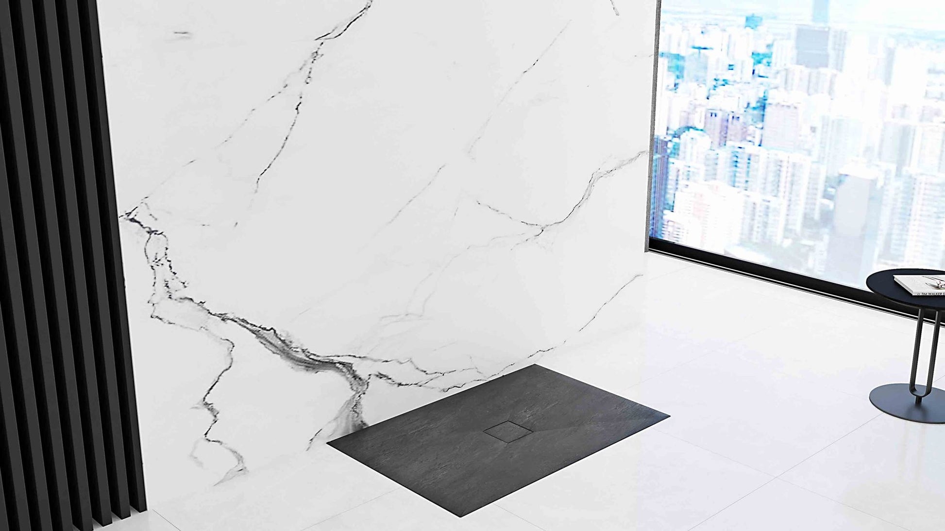 Cadita de dus Rea Stone din piatra 90 x 120  6