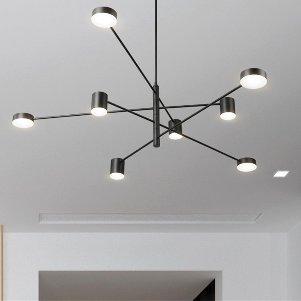 Lampă de tavan modernă cu 8 brațe APP598-8C  5