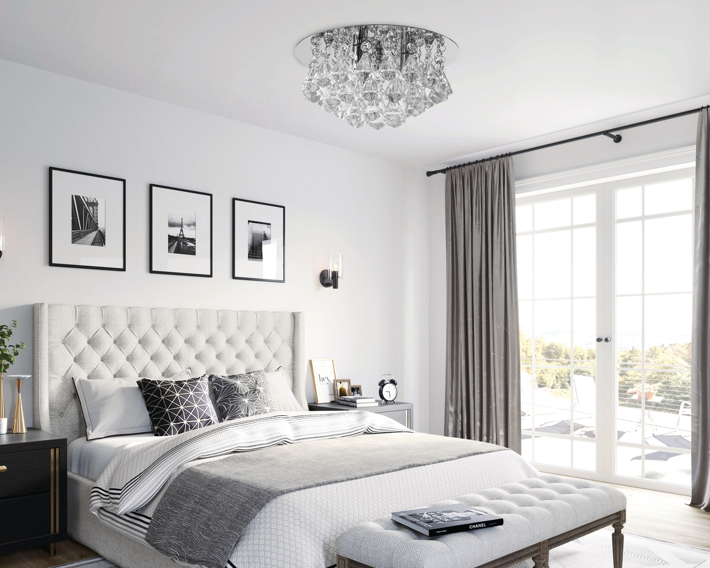 Lampă De Cristal APP1039-3C Chrom  5