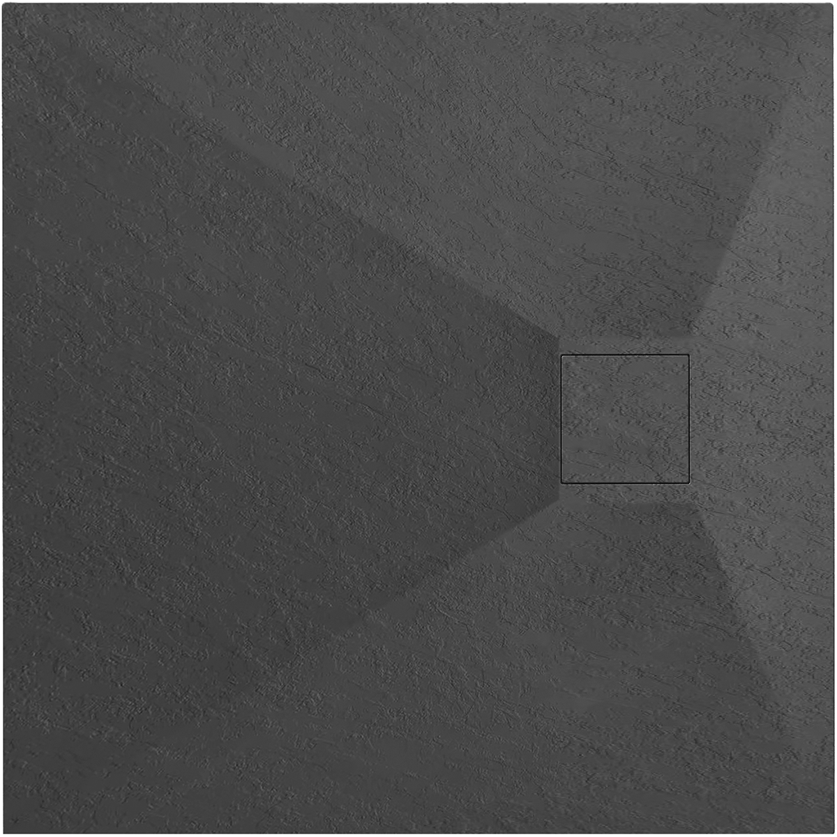 Cada de duș Magnum Black 90x90  1