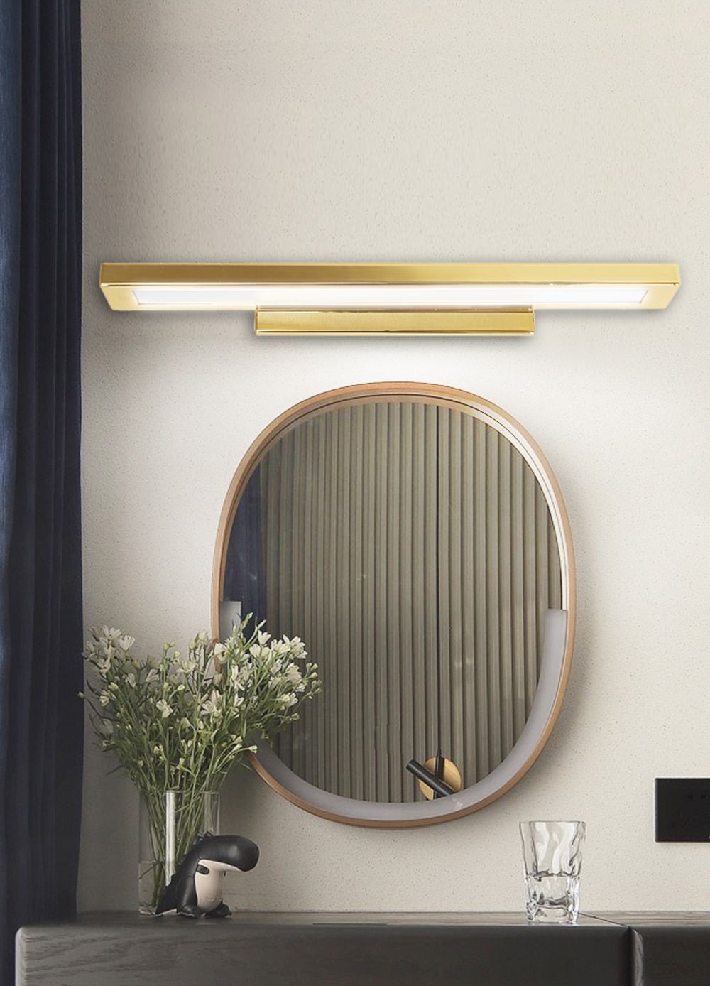 Aplica de perete Gold 80cm APP838-1W  5