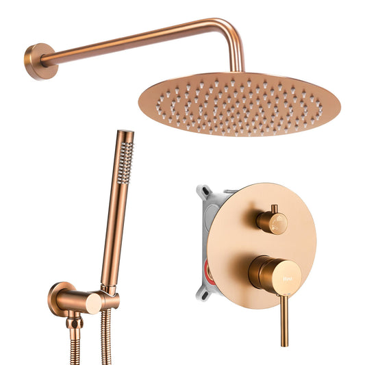 Set de dus incastrat Rea Lungo Copper Brush + BOX 1