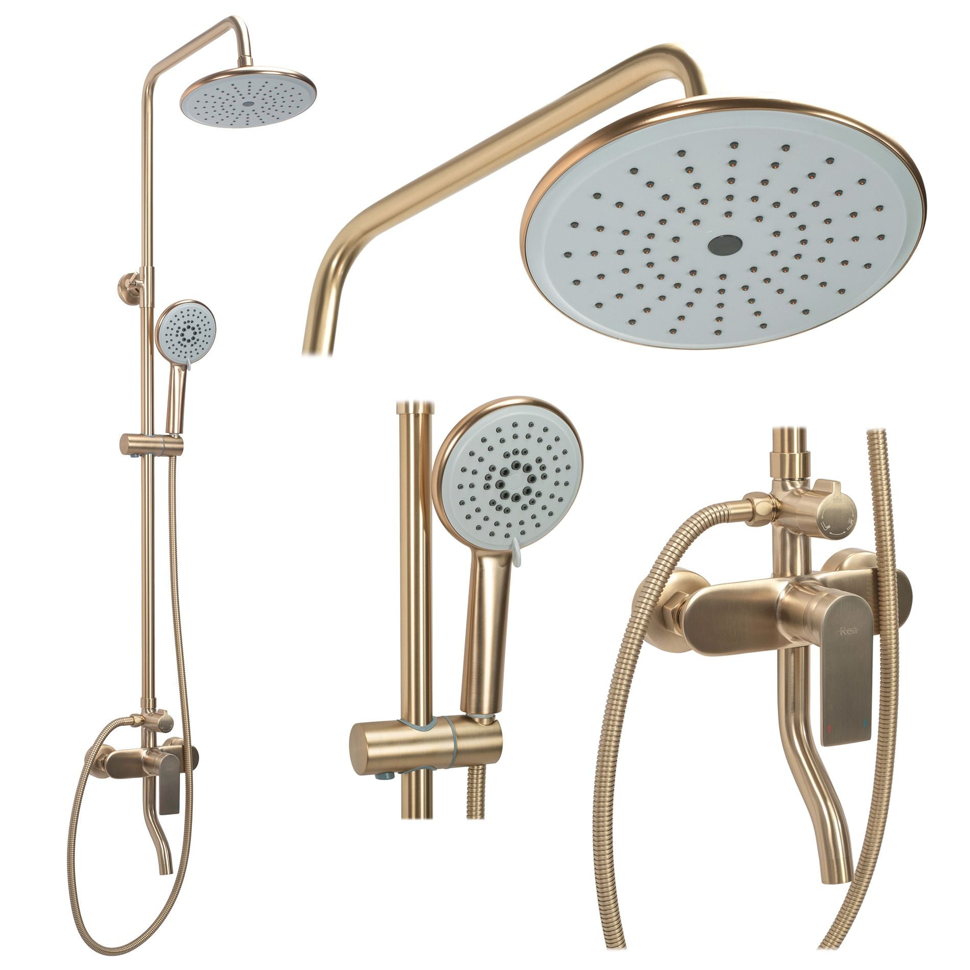 Set dus Rea VERSO BRUSHED GOLD  1