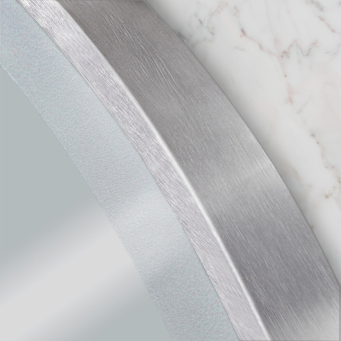 Oglindă LED 80cm MMJ BRUSH SILVER  4