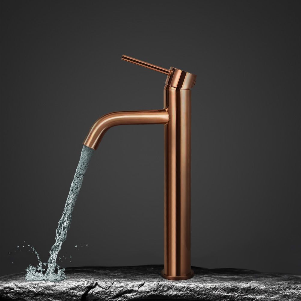 Baterie pentru lavoar Rea Lungo Copper High  3