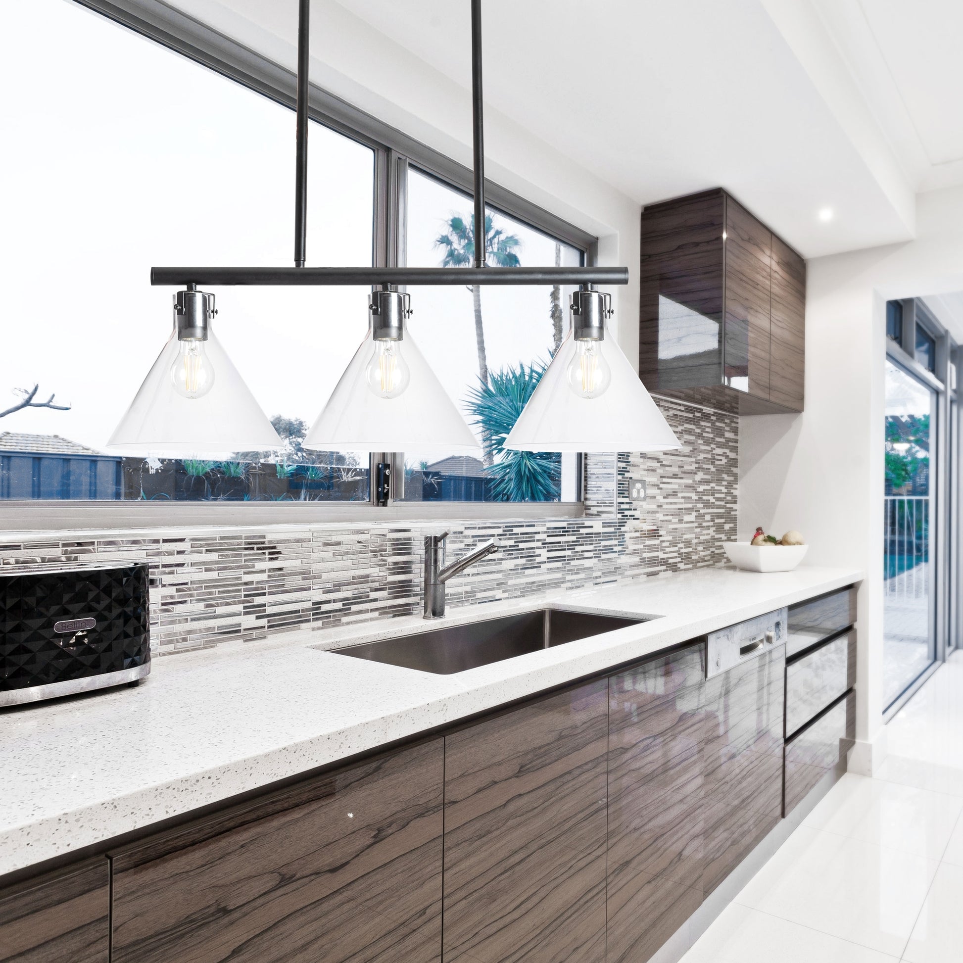 Lustra De Tavan Din Sticlă APP318-3CP  4