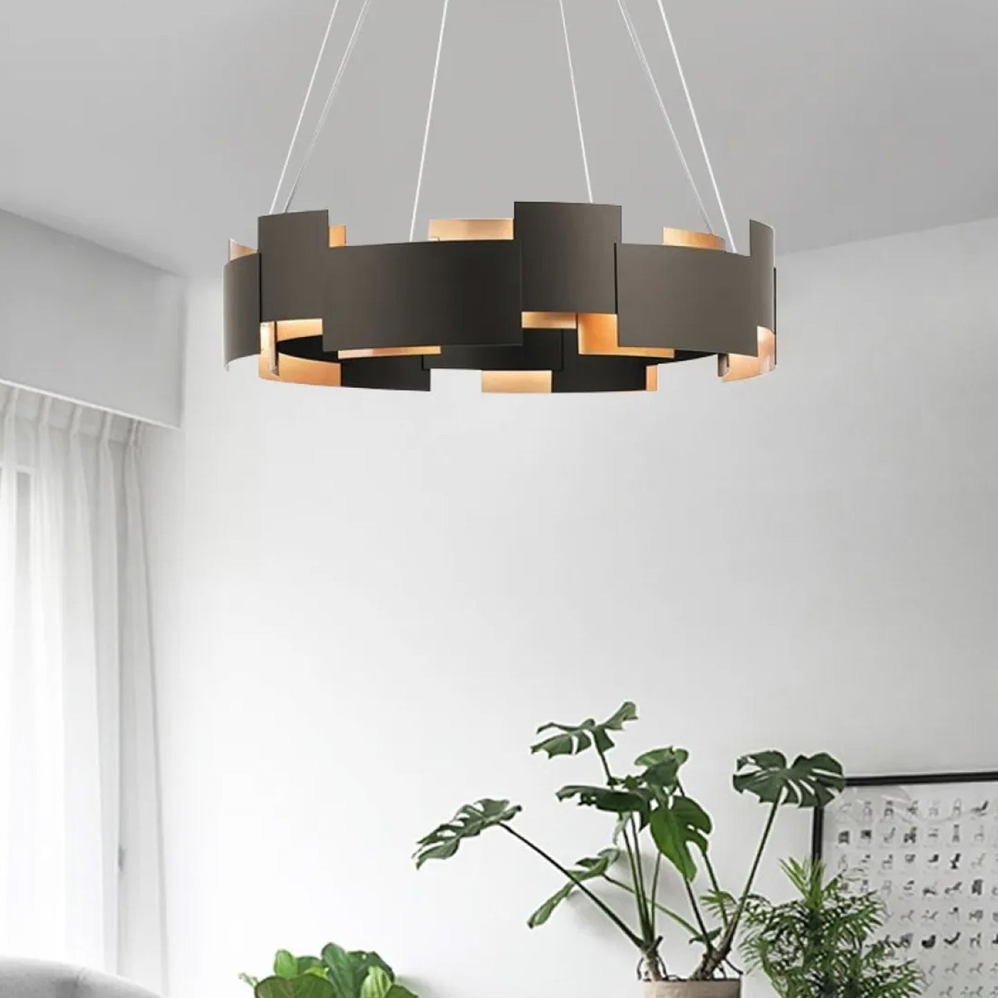 Lampă Suspendată Black APP1561-6CP  5