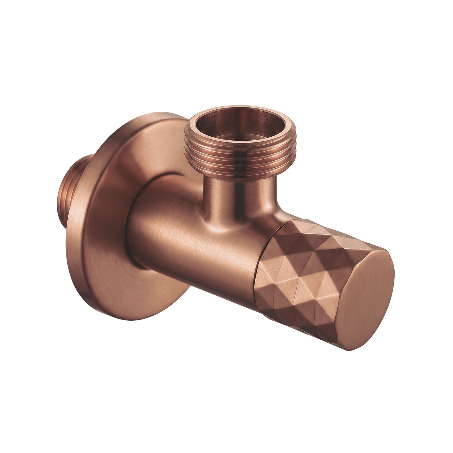 Robinet Colțar Diamond 03 1/2" X 3/4" Brush Copper 1