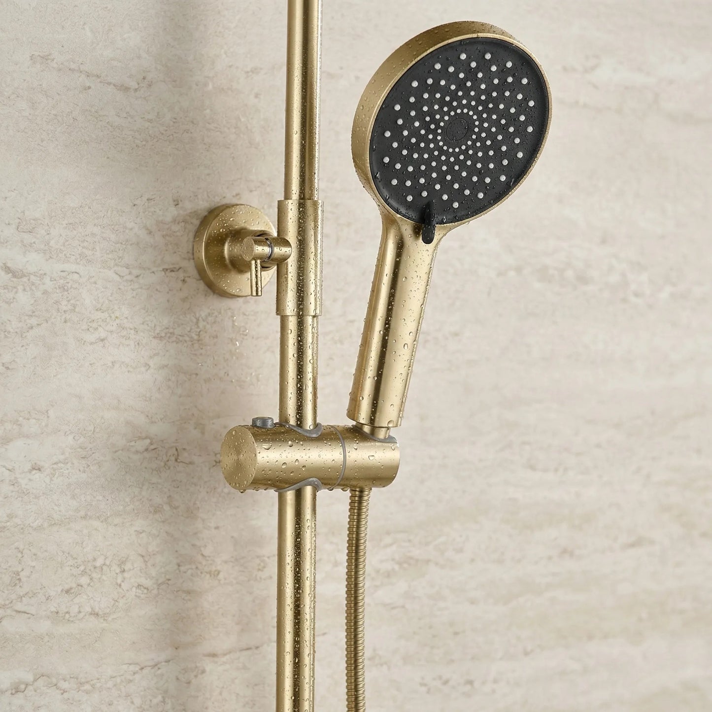 Set dus Rea Lungo Stripe Brush Gold  4