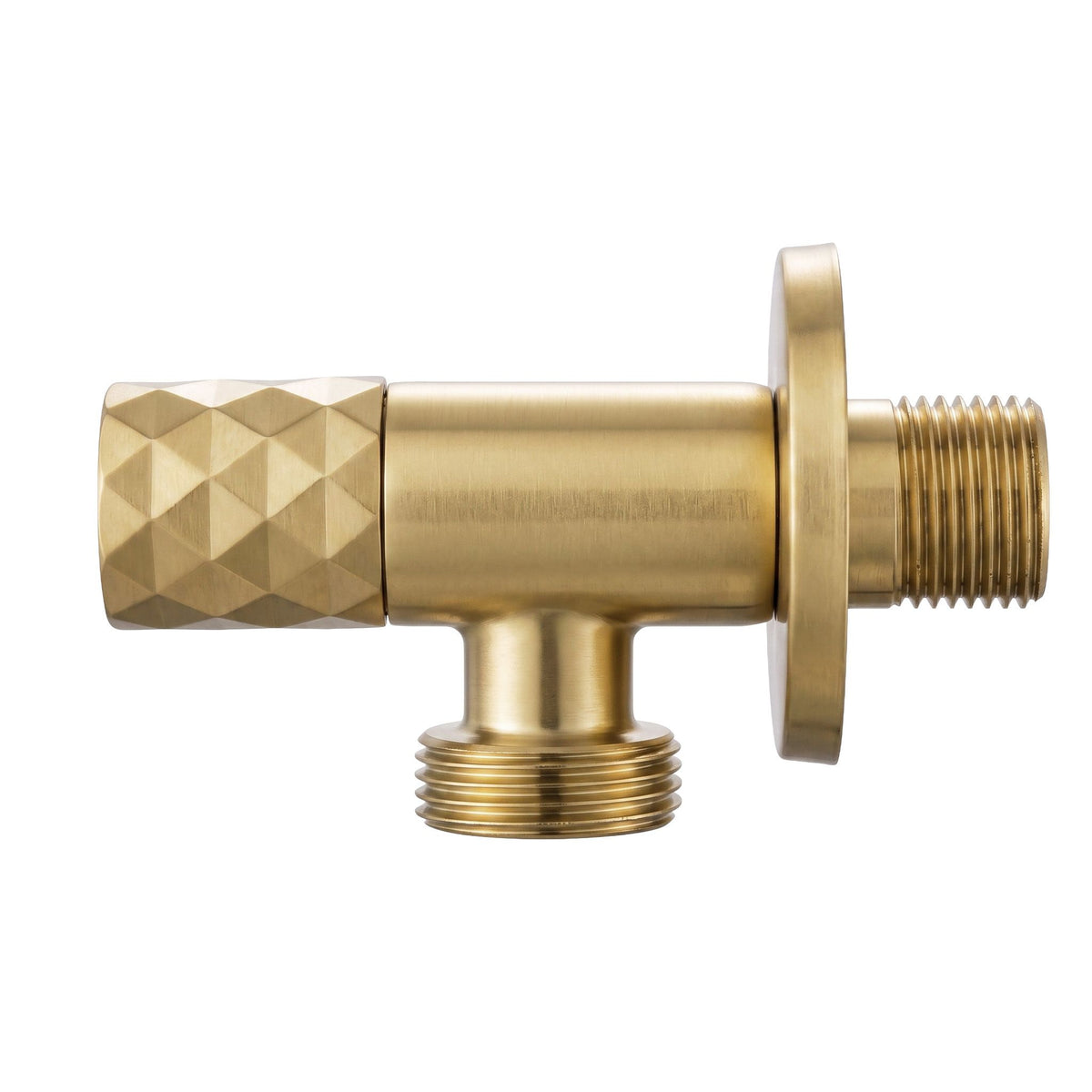Robinet Colțar Diamond 03 1/2" X 3/4" Brush Gold 3