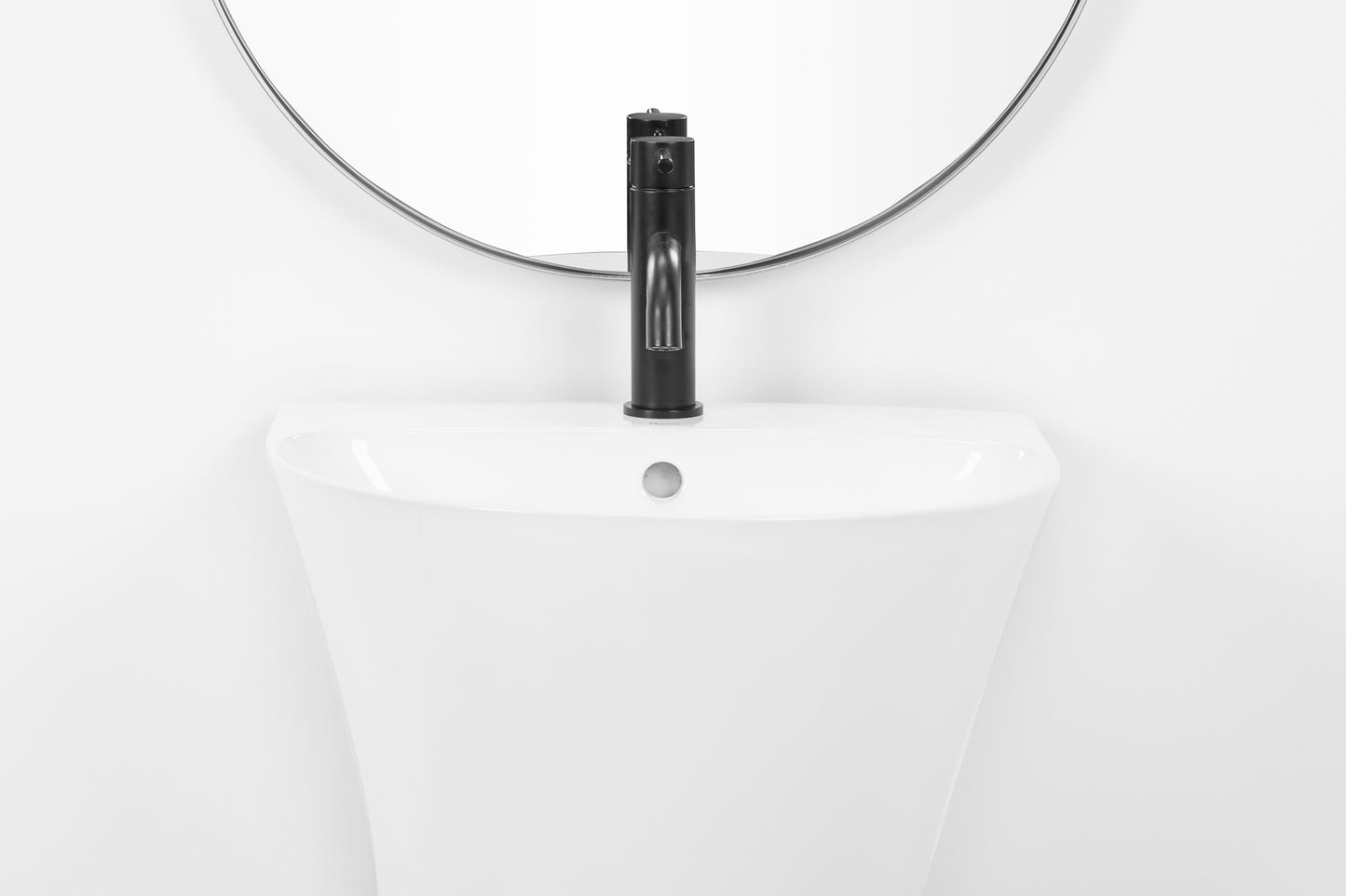 Lavoar De Podea Freestanding Rea Rita Slim Alb  4