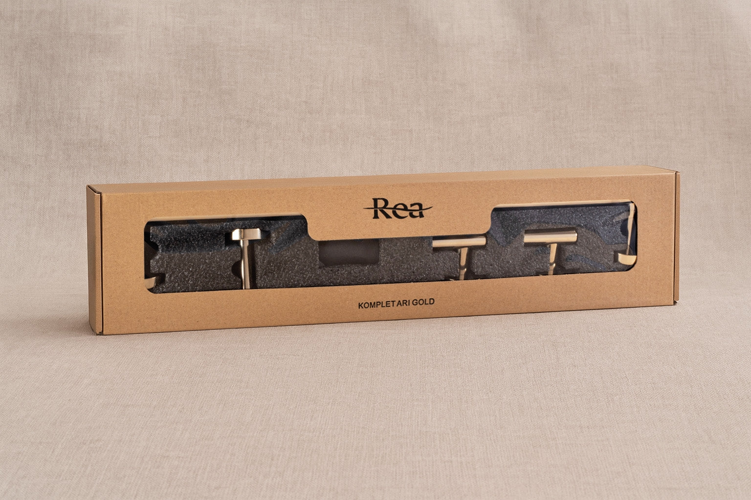 Set Accesorii Pentru Baie Ari Gold 4 Piese  8