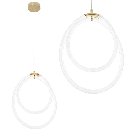 Lampa Led G021-cp Gold  1
