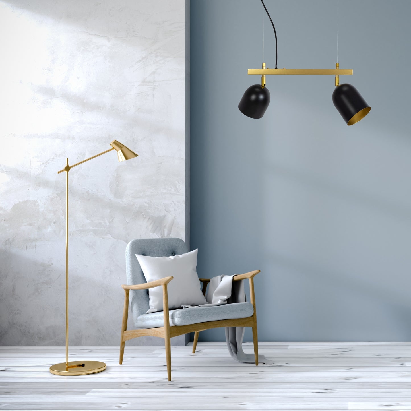 Lampă De Tavan APP1033-2C Black  5