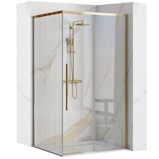 Cabina de dus SOLAR GOLD 90x90 cm fara cadita 1