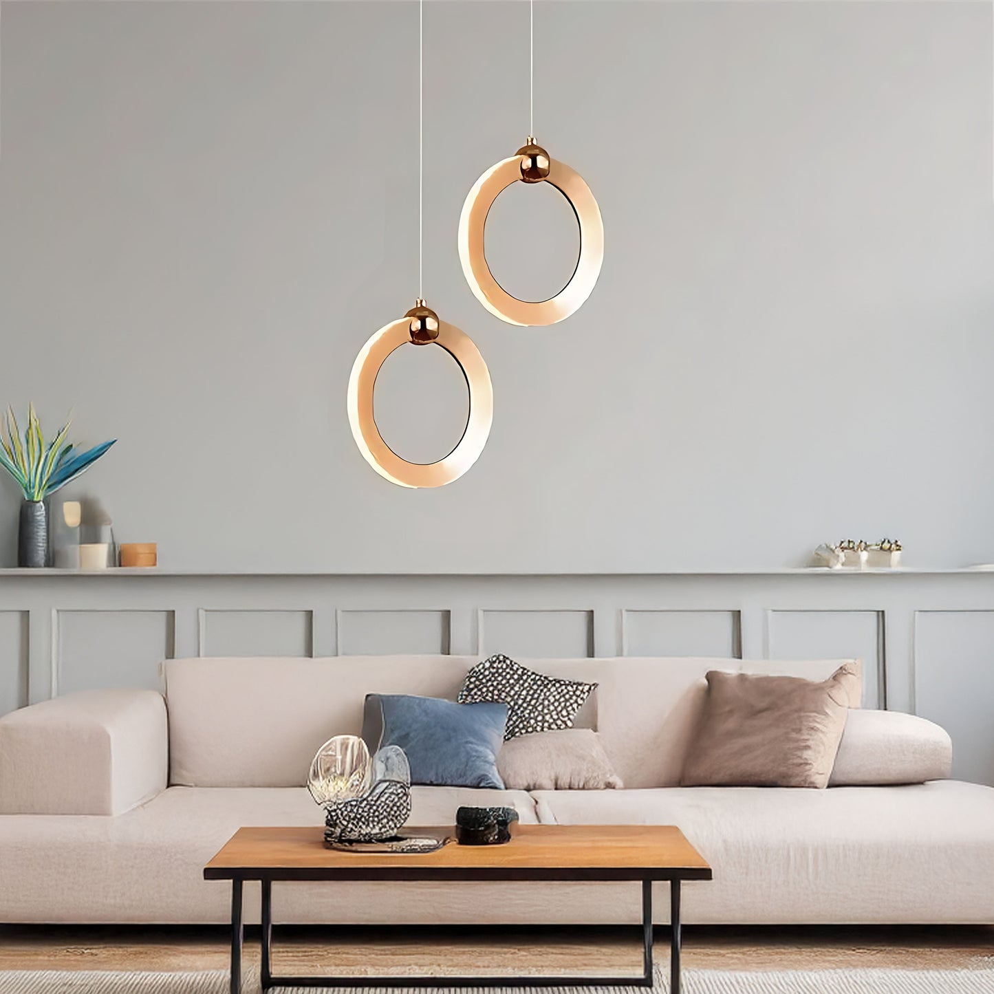 Lampa Led Lhj101-1cp Gold  3