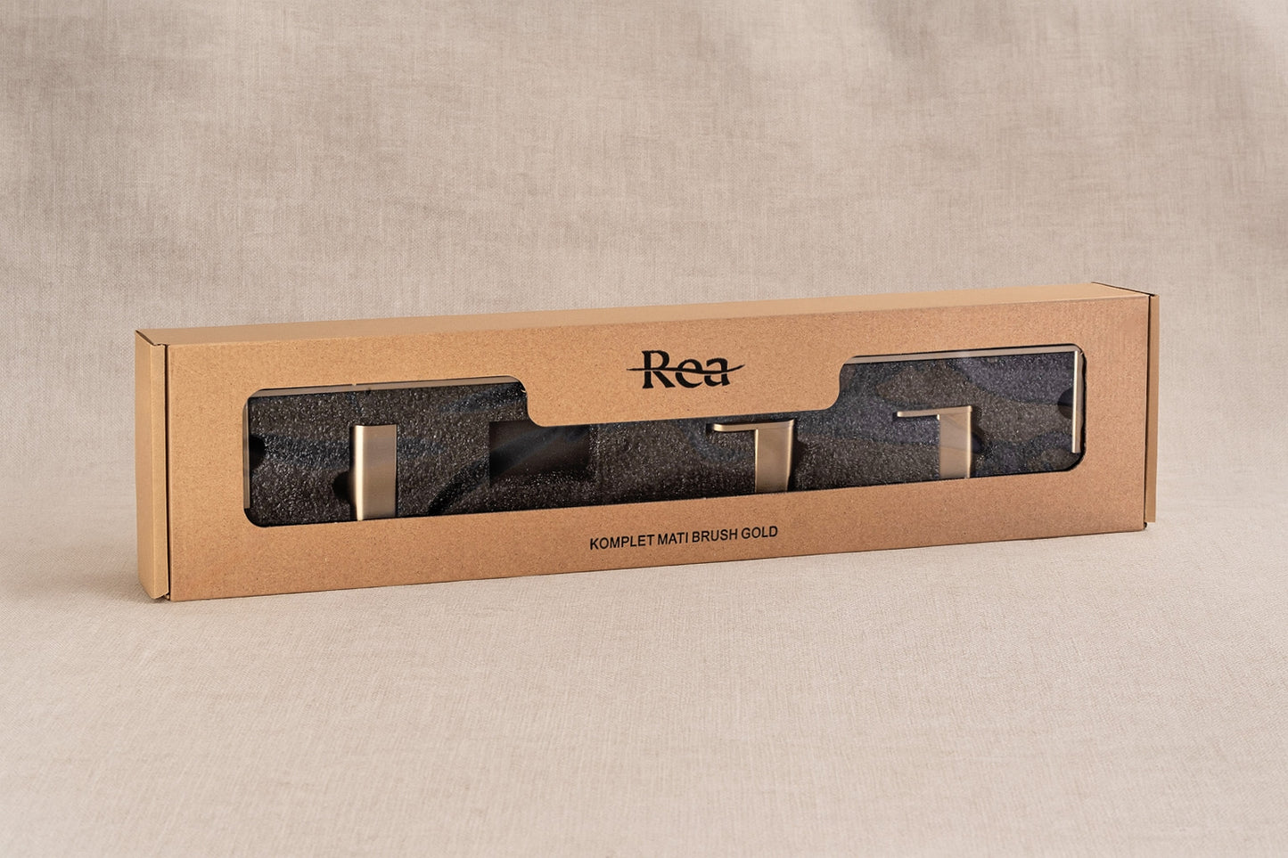 Set Accesorii Pentru Baie Mati Brush Gold 4 Piese  9