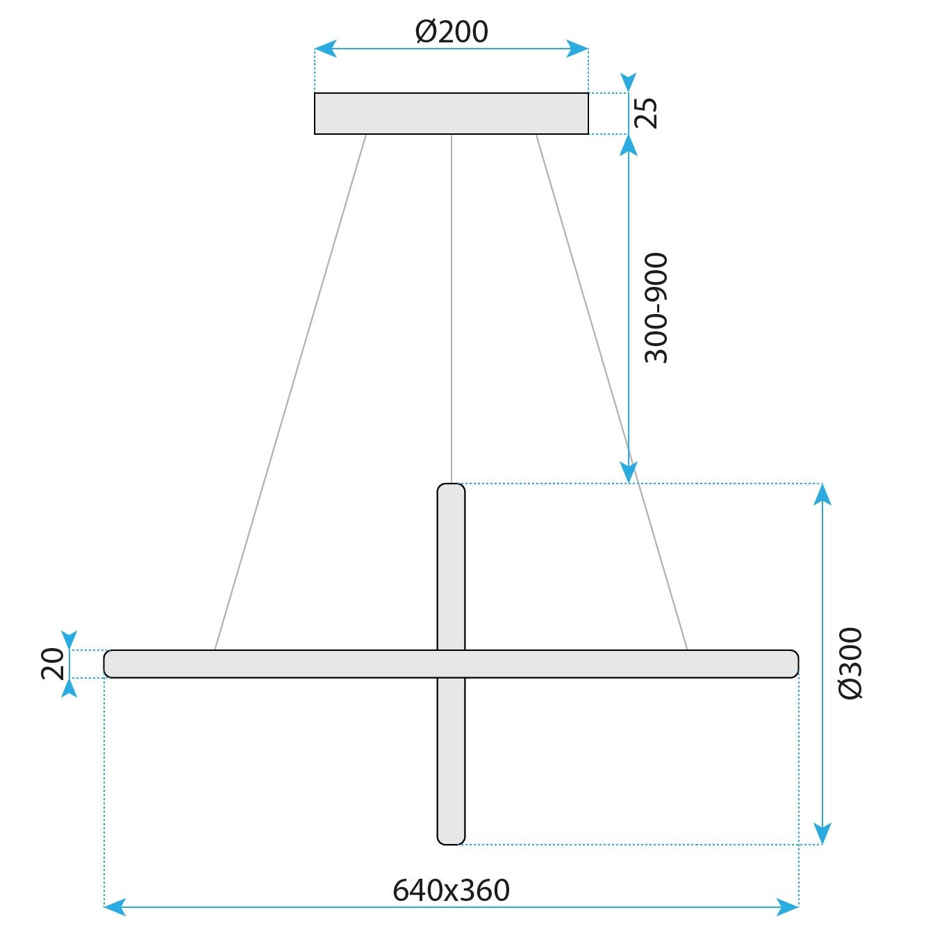 Lampa Led G034-cp Gold  6