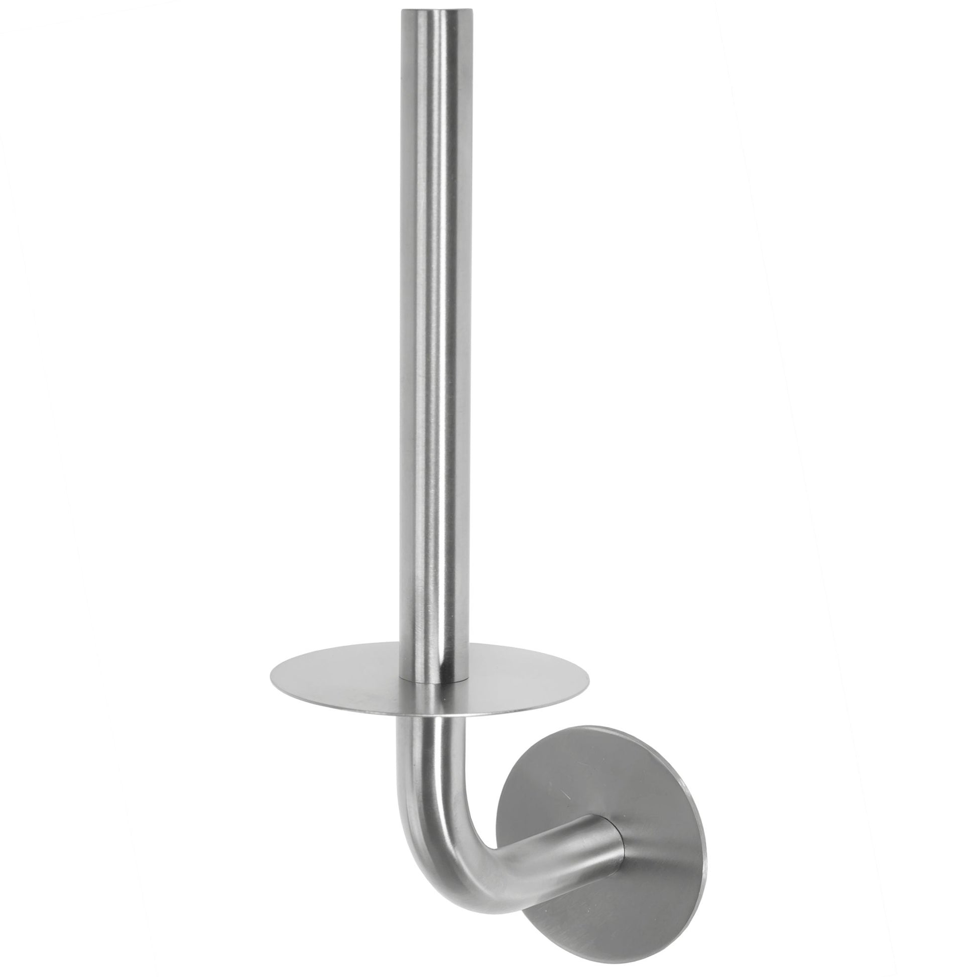 Suport Hârtie Igienică Nickel Brush Inox 322220 Duo  6