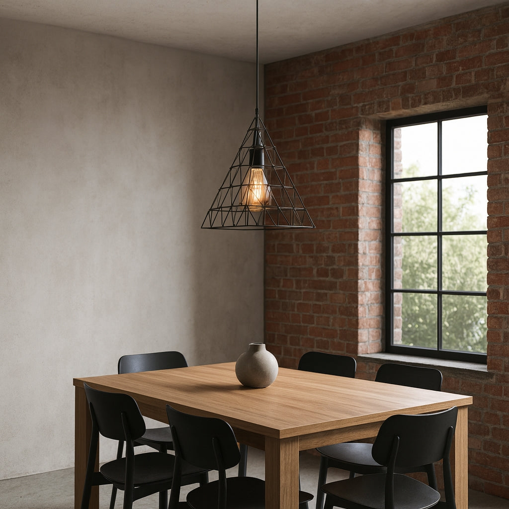 Lampa De Tavan Suspendabila In Stil Loft Lh2058  2