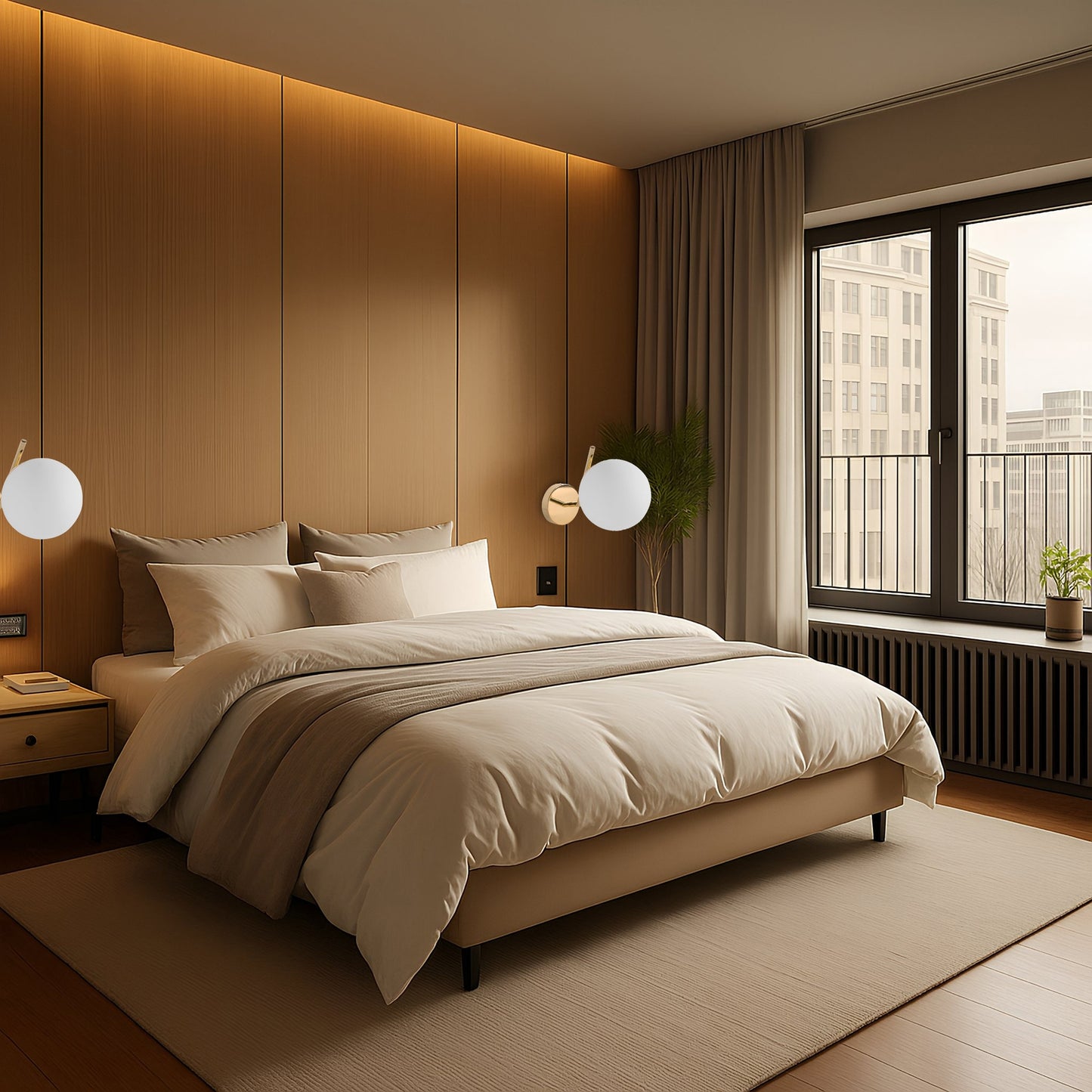 Lampa De Perete G100-1w Gold  2
