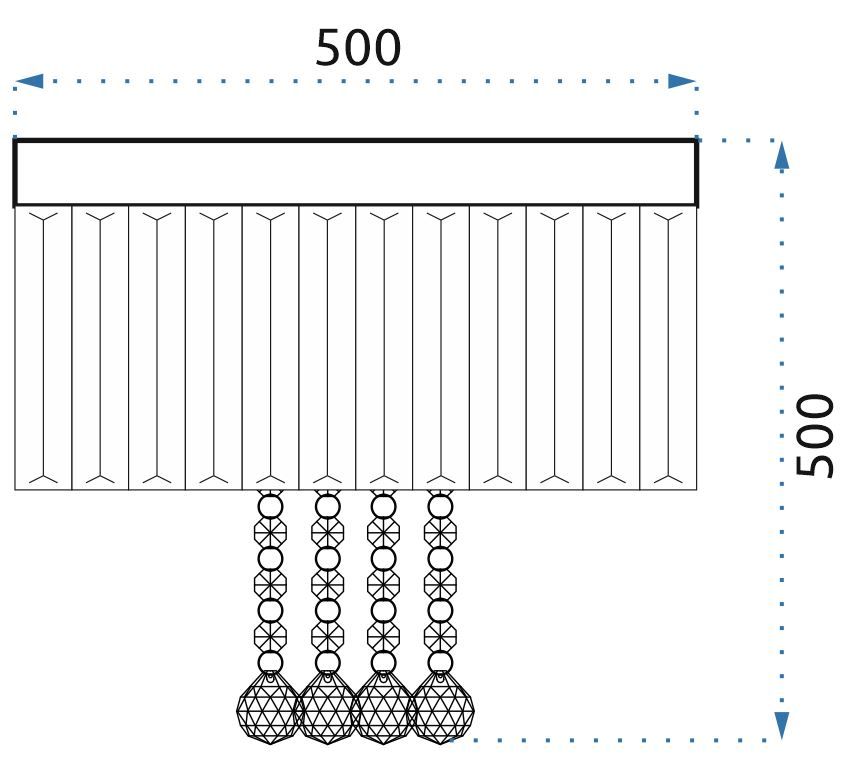 LAMPĂ DE CRISTAL APP781-9C  5